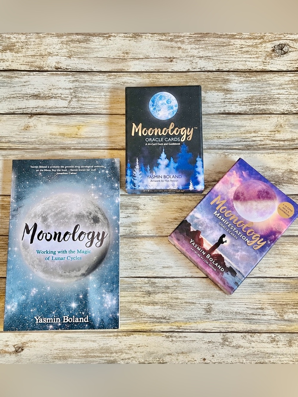 Moonology Oracle Cards 3-Piece Set Yasmin Boland